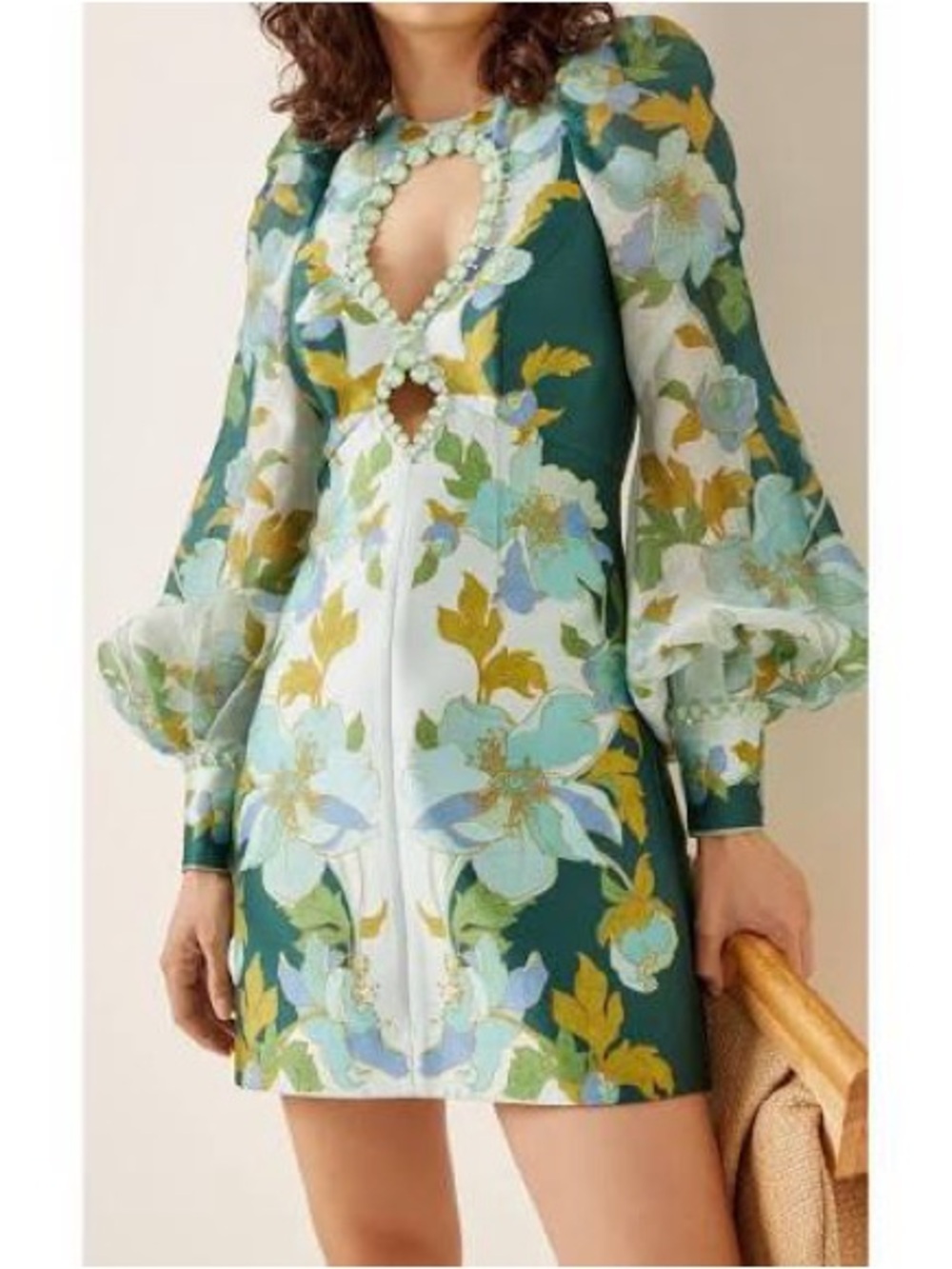 🔥 Zimmermann Rhythm Jeweled Mini Dress BNWT - Picture 5 of 7